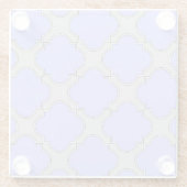 クローバー ガラスコースター (裏面)