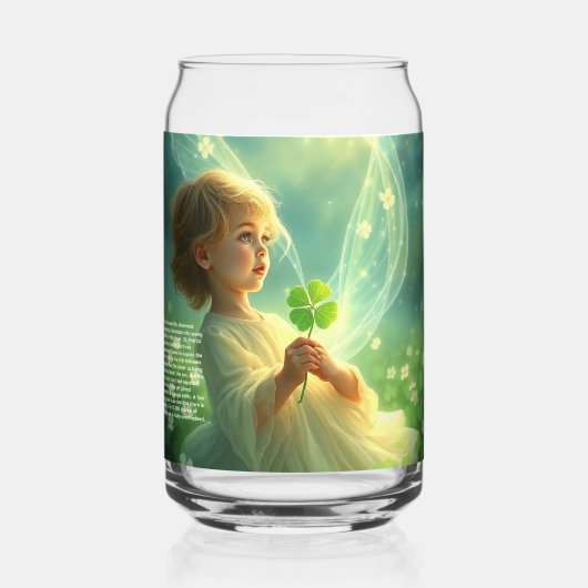 クローバー ガラス缶 (正面)