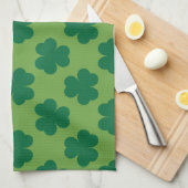 クローバー キッチンタオル (四つ折り)