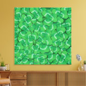 クローバー キャンバスプリント (インサイチュ (リビング))