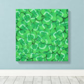 クローバー キャンバスプリント (インサイチュ (ウッドフロア))