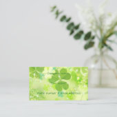 クローバー·コラージュ 名刺 (スタンド正面)