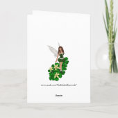 クローバー-シャムロックの妖精 カード (裏面)