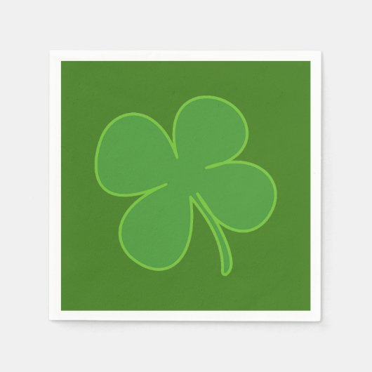 クローバー スタンダードカクテルナプキン (正面)