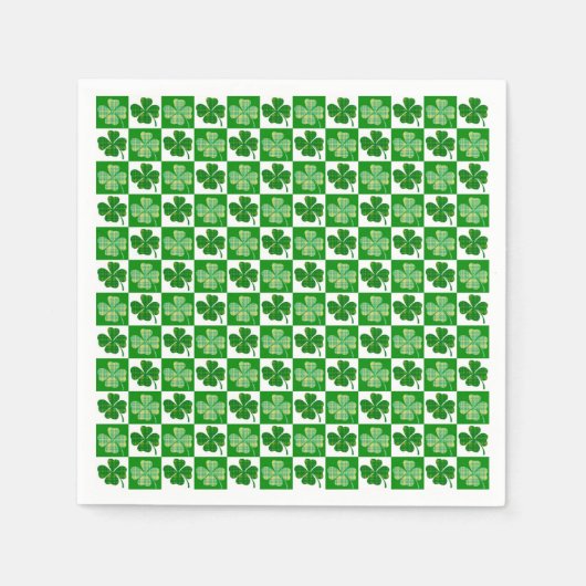 クローバー スタンダードカクテルナプキン (正面)