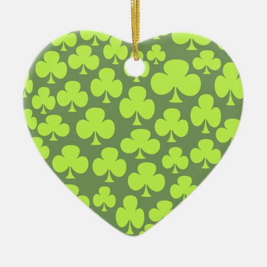 クローバー セラミックオーナメント (正面)