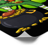 クローバー・セント・パトリックの日とダビング・レプレシャン ポスター (角)