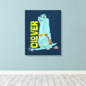 クローバー | ディノランチ キャンバスプリント (インサイチュ (ウッドフロア))