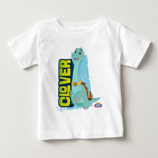 クローバー | ディノランチ ベビーTシャツ (正面)