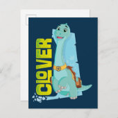クローバー | ディノランチ ポストカード (正面/裏面)