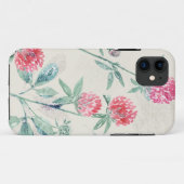 クローバー、ベージュのシャムロック。 Case-Mate iPhoneケース (裏面(横))