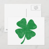 クローバー ポストカード (正面/裏面)