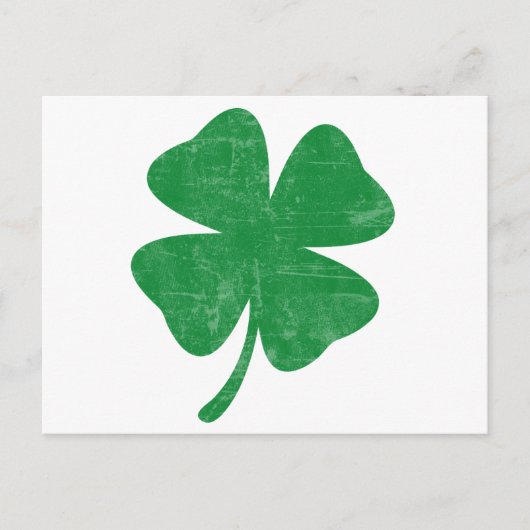 クローバー ポストカード (正面)