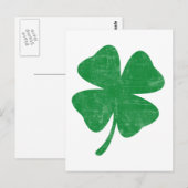 クローバー ポストカード (正面/裏面)