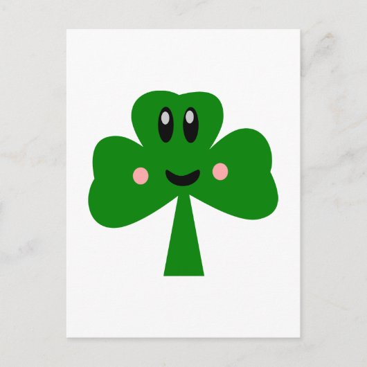 クローバー ポストカード (正面)
