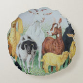 クローバー ラウンドクッション (裏面)