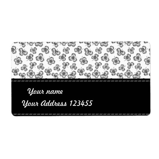 クローバー ラベル (正面)