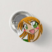 クローバー 缶バッジ (正面&裏面)