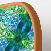 クローバーGLイカット14 ピックルボールラケット (左詳細)