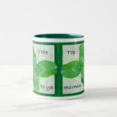クローバーSt patty's dayマグ ツートーンマグカップ (中央)
