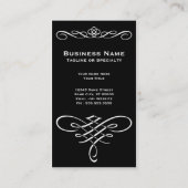 クローバ飛んでいるー 名刺 (裏面)