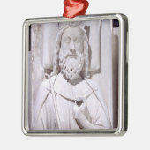 クロービスの墓Iのフランクの王 メタルオーナメント (左)