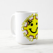 クロービスChitwood重工業のコーヒー・マグ コーヒーマグカップ (正面左)