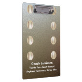 クローフェイクム、野球コーチありがとうお名前。 クリップボード (右)