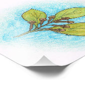 クローブイラストレーションフォトプリント フォトプリント            (角)