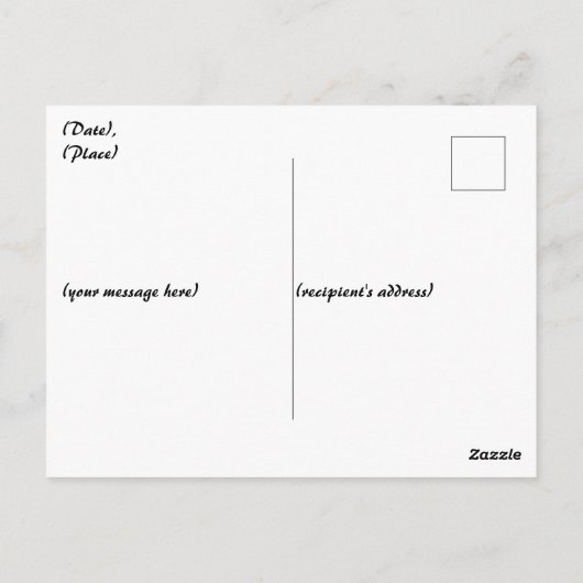 クローブハーブの詳細マクロビュー ポストカード (裏面)