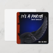 クローブ党 サンセット ラヴェン 招待状 (正面/裏面)