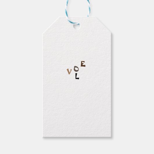 クローブ ギフトタグ (正面)