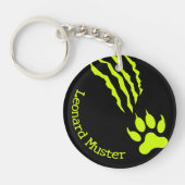 クロープレデター – 緑 キーホルダー (正面)