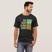 クローマシン技能用クレーン機 Tシャツ (正面フル)