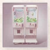 クローマシン ガラスコースター (正面)