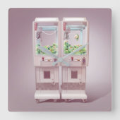 クローマシン スクエア壁時計 (正面)