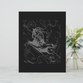 クロームのような山羊座〔占星術の〕十二宮図Hevelius 1690 (スタンド正面)