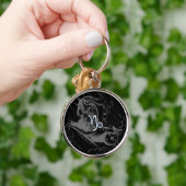 クロームのような山羊座〔占星術の〕十二宮図Hevelius 1690 キーホルダー (手)