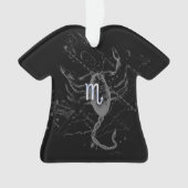 クロームのような蠍座〔占星術の〕十二宮図Hevelius 1690 オーナメント (正面)