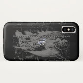 クロームのような《星座》乙女座〔占星術の〕十二宮図サインオンブラックヘベリウス Case-Mate iPhoneケース (裏面(横))