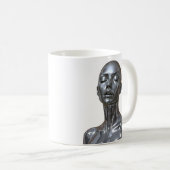 クロームの静寂 コーヒーマグカップ (正面右)