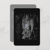 クロームは《星座》乙女座〔占星術の〕十二宮図Heveliusのサイン (正面/裏面)