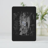 クロームは《星座》乙女座〔占星術の〕十二宮図Heveliusのサイン (スタンド正面)