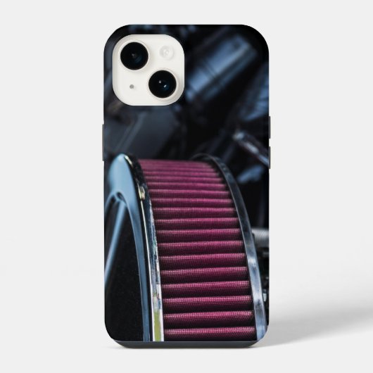 クロームエアインレット iPhoneケース (裏面)