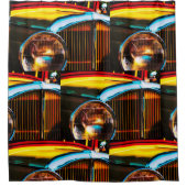 クロームクラシック シャワーカーテン (正面)