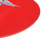 クロームスタイルカドゥセウス医療シンボルリーグ カッティングボード (角)