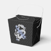 クロームスタイルドラゴンインブラックスネークスキンプリント フェイバーボックス (正面サイド)