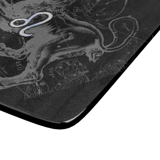 クロームスタイルレオ〔占星術の〕十二宮図サインオンヘベリウス カッティングボード (角)