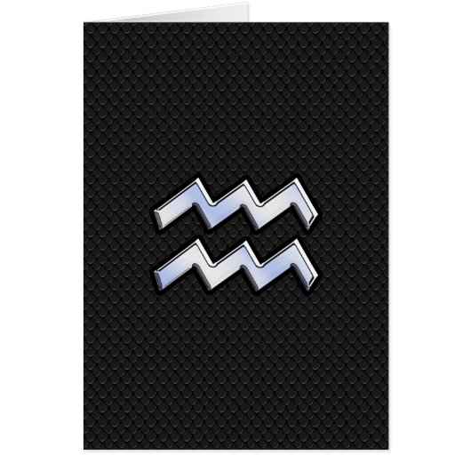 クロームモダンライクAquarius〔占星術の〕十二宮図スネーク (正面)