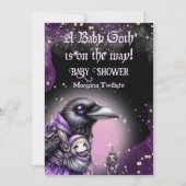 クロームーンライトで届けられたゴスベイビーガール 招待状 (正面)